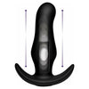 Introducing the Kinetic Thumping 7X Prostate Anal Plug Black: The Ultimate Pleasure Experience for Men