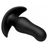 Introducing the Kinetic Thumping 7X Prostate Anal Plug Black: The Ultimate Pleasure Experience for Men