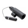 Lightning Stroke Silicone Stroker With Vibrating Bullet - The Ultimate Pleasure Experience for Men: Model LS-2000, Black