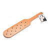 Beech Wood Corporal Punishment Paddle - Model W17.75 - For Enhanced Sensations During Discipline - Brown - Adult Naughty Store