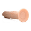 Kinetic Thumping 7X Remote Control Dildo Beige Large - Adult Naughty Store