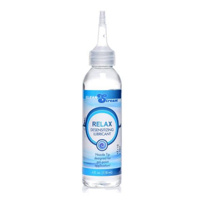 Introducing the SensiLube Relax Desensitizing Lubricant With Nozzle Tip - Model 4 Oz. The Ultimate Anal Pleasure Enhancer for All Genders in a Smooth and Soothing Formula!