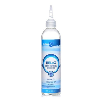 Introducing the SensaLube™ Relax Desensitizing Lubricant - Model 8oz: The Ultimate Anal Pleasure Enhancer for All Genders - Nozzle Tip for Precise Application - Silky Smooth Formula for Maximum Comfort - Lidocaine Infused - Vibrant Color Options Available