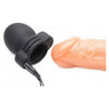 Zeus Lightning Hood E-Stim Penis Head Teaser - Model X1 - Male - Electrifying Pleasure - Black - Adult Naughty Store