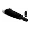 Waggerz Remote Control Wagging Fox Tail Anal Plug, Model X1 - Ultimate Pleasure for All Genders in Sensual Black