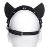 Naughty Kitty Cat Mask Black O-S: Seductive Vegan Leather Fetish Mask for Women - Model NKCM-001 - Enhance Sensual Play and Explore Your Wild Side - One Size Fits Most - Adult Naughty Store