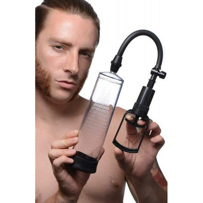 Introducing the PleasurePump™️ Deluxe Penis Pump - Model X9: The Ultimate Male Enhancement Solution for Enhanced Pleasure and Performance - Designed for Men, by PleasurePump™️ - Adult Naughty Store