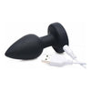 Booty Sparks 7X Light Up Rechargeable Anal Plug Small - A Mesmerizing Delight for Sensual Nights - Model BS7X-AP-S - Unisex - Anal Stimulation - Black - Adult Naughty Store