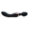 10X Dual Duchess 2-in-1 Silicone Massager Black - The Ultimate Pleasure Companion for Intense Sensations and Relaxation