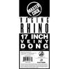 Raging Rhino 17-Inch Veiny Dildo - Model XR-17B - Unisex Anal and Vaginal Pleasure - Black - Adult Naughty Store