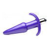 PleasureXpert Smooth Vibrating Anal Plug Purple - Model PVAP-001 - Unisex Anal Pleasure - Adult Naughty Store