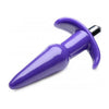 PleasureXpert Smooth Vibrating Anal Plug Purple - Model PVAP-001 - Unisex Anal Pleasure - Adult Naughty Store