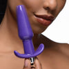 PleasureXpert Smooth Vibrating Anal Plug Purple - Model PVAP-001 - Unisex Anal Pleasure - Adult Naughty Store