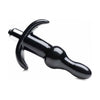 Introducing the SensaPleasure BVP-500 Vibrating Anal Plug for All Genders - Ultimate Pleasure in Black - Adult Naughty Store