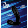 P-Thump Tapping Prostate Stimulator - Model 7x - Male Prostate Pleasure - Black - Adult Naughty Store