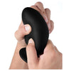 Luxurex SqueezeFlex SP-9000 Large Silicone Anal Plug for Men and Women - Intense Pleasure - Black - Adult Naughty Store