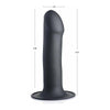 Introducing the Exquisitely Pleasurable Silexpan Silicone Squeeze-It Squeezable Phallic Dildo - Model X1B: A Versatile Delight for All Genders and Endless Pleasure Possibilities in Sultry Bla - Adult Naughty Store