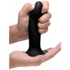 Introducing the Exquisitely Pleasurable Silexpan Silicone Squeeze-It Squeezable Phallic Dildo - Model X1B: A Versatile Delight for All Genders and Endless Pleasure Possibilities in Sultry Bla - Adult Naughty Store