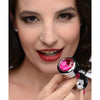 Introducing the Gemtastic Hot Pink Weighted Anal Plug Medium - Model GP-003: Unleash Pleasure with Style - Adult Naughty Store