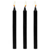 Fetish Drip Candles 3 Pack - Black: Sensual Wax Play Set for Intimate Pleasure