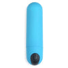 Introducing the Bang Vibrating Bullet With Remote Control Blue - The Ultimate Pleasure Companion for Intimate Moments - Adult Naughty Store