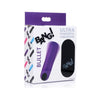 Bang Vibrating Bullet With Remote Control - Model BV-RC-001 - Powerful Purple Pleasure Toy for All Genders - Adult Naughty Store