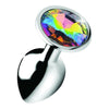 Rainbow Prism Gem Anal Plug - Small - Adult Naughty Store