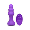 Silicone Anal Plug - 7x Slim Ribbed Thumping - Model XYZ - Unisex - Backdoor Pleasure - Purple - Adult Naughty Store