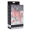 Inmi Shegasm Tandem Teaser 10x Clitoral Stimulator With Bonus Egg Vibe - Dual Stimulation for Women - Pink - Adult Naughty Store