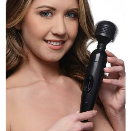 Wander Wand Multi-speed Travel Size Wand - Powerful Black Massaging Tool for On-the-Go Relaxation