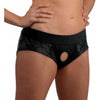 Lace Envy Black Crotchless Panty Harness - S-m - Adult Naughty Store