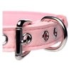 Introducing the Luxe Kitty Cat Bell Collar - Pink-Silver: An Exquisite Submissive Feline Accessory for Sensual Play - Adult Naughty Store