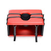 Introducing the Regal Pleasure Throne: Queening Chair Stool Red - The Ultimate BDSM Furniture for Exquisite Oral Pleasure