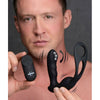 7x P-strap Milking And Vibrating Prostate Stimulator With Cock And Ball Harness - Adult Naughty Store