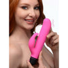 Introducing the SensaSilk XL Silicone Bullet and Rabbit Sleeve - Model XLSB-2021: Ultimate Pleasure for Her in Pink - Adult Naughty Store