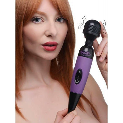 Playful Pleasure PPMVW-001 Multi-Speed Vibrating Wand - Unisex Full Body Massage Toy - Purple - Adult Naughty Store