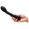 Introducing the SensaFemme™ 10x Silicone G-Spot Vibrator - Model SF-1001B: The Ultimate Pleasure Experience for Women in Black - Adult Naughty Store