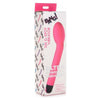 Introducing the Luxe Pleasure 10x Silicone G-Spot Vibrator - Model LPGSV-10X, Pink - Adult Naughty Store