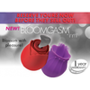 Bloomgasm Wild Rose 10x Silicone Clit Stimulator - Intensify Pleasure with the Sensational Red Rose - Adult Naughty Store