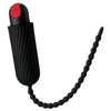Introducing the Dark Chain Rechargeable Silicone Sound With Remote: The Ultimate Pleasure Experience for Men and Women!