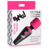 10x Ultra Powerful Silicone Mini Wand - Pink: The Intense Pleasure Companion for On-the-Go Bliss
