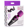 10x Ultra Powerful Silicone Mini Wand - Purple - Adult Naughty Store