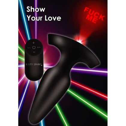 Lustful Pleasures Laser Light Silicone Anal Plug - Model 28x - Medium - Unisex - Intense Backdoor Stimulation - Red - Adult Naughty Store