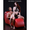 Luxurious Pleasure Lounge - Kinky Couch Sex Chaise with Love Pillows - Model XJ-2000 - Unisex - Full Body Stimulation - Red