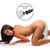 Tailz Snap-Ons Interchangeable White Fox Tail - Model XJ-2000 - Unisex - Sensual Pleasure - Snow White - Adult Naughty Store