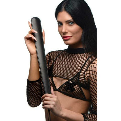 Introducing the Exquisite Pleasure Co. 19 Inch Slapper Paddle - Model X1: The Ultimate Power Play Tool for Sensual Impact and Delightful Discipline - Unleash Your Desires with This Black Beauty!