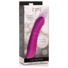 Introducing the Luxe Pleasure Locomotion Thrusting Silicone Vibrator - Model LT-11S: The Ultimate Pleasure Experience for Women in Pink - Adult Naughty Store