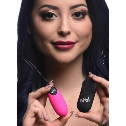 Introducing the SensaPleasure Swirl Silicone Vibrating Egg With Remote Control - Model S28X: The Ultimate Pleasure Experience for All Genders, Offering Sensational Stimulation in Pink