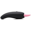 Luscious Licker 7x Silicone Licking Tongue - Intimate Pleasure Stimulator for Women - Pink/Black - Adult Naughty Store