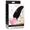 Luscious Licker 7x Silicone Licking Tongue - Intimate Pleasure Stimulator for Women - Pink/Black - Adult Naughty Store